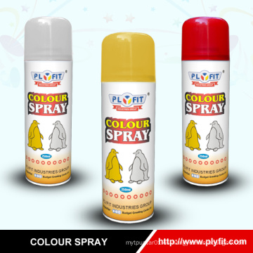 Spray de color inofensivo para diversión de fiesta